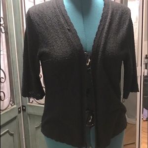 Black Cardigan sweater